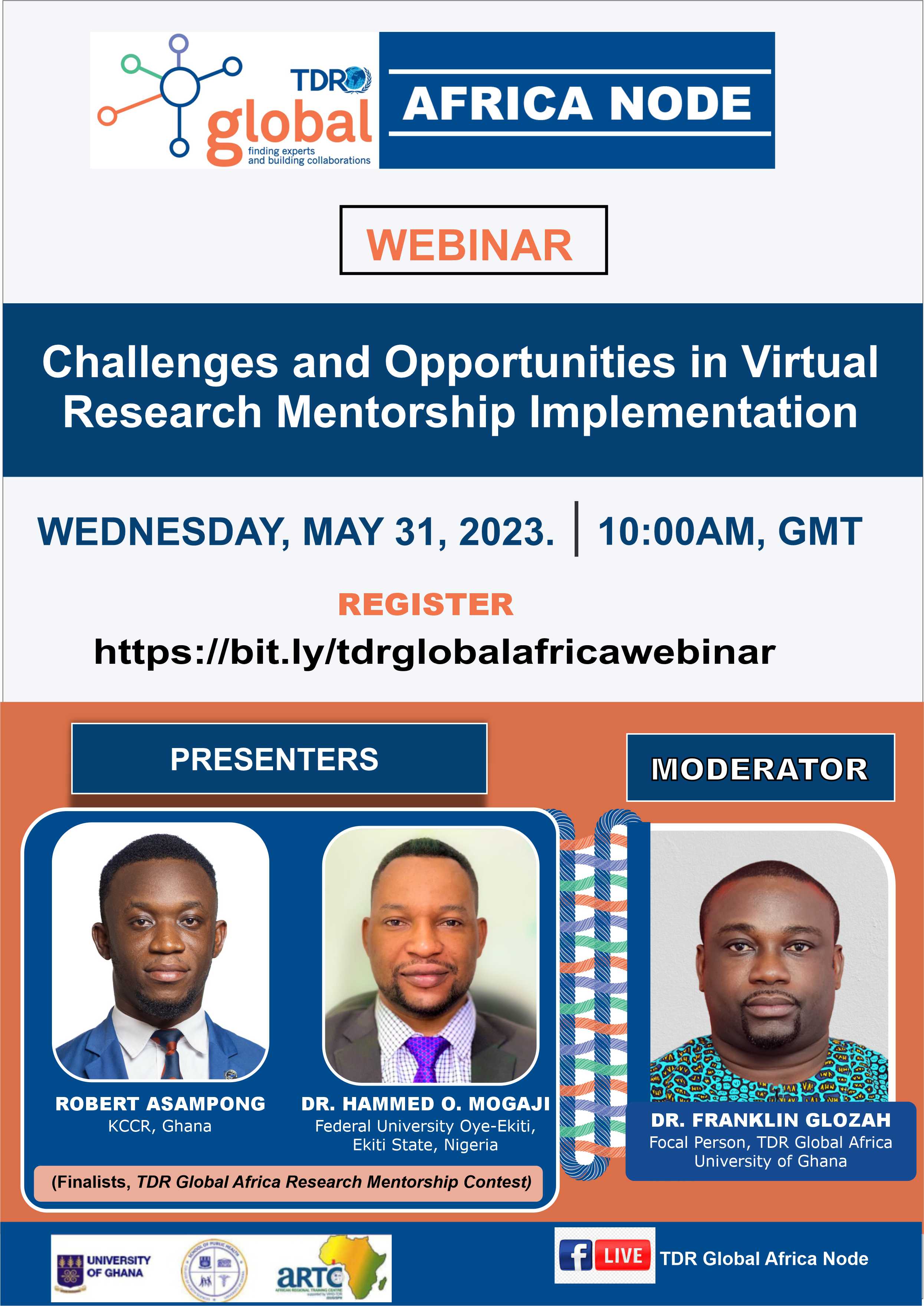 Webinar: Challenges and Opportunities in Virtual Research Mentorship Implementation